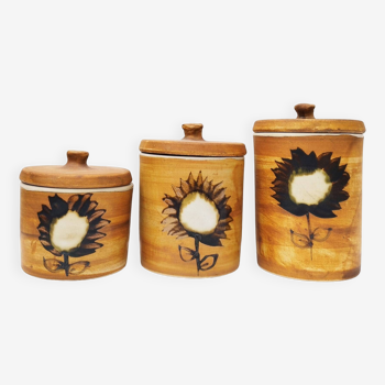 Pots couverts poterie La colombe Madeleine Brault