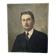 Oil on canvas, portrait of a man.
