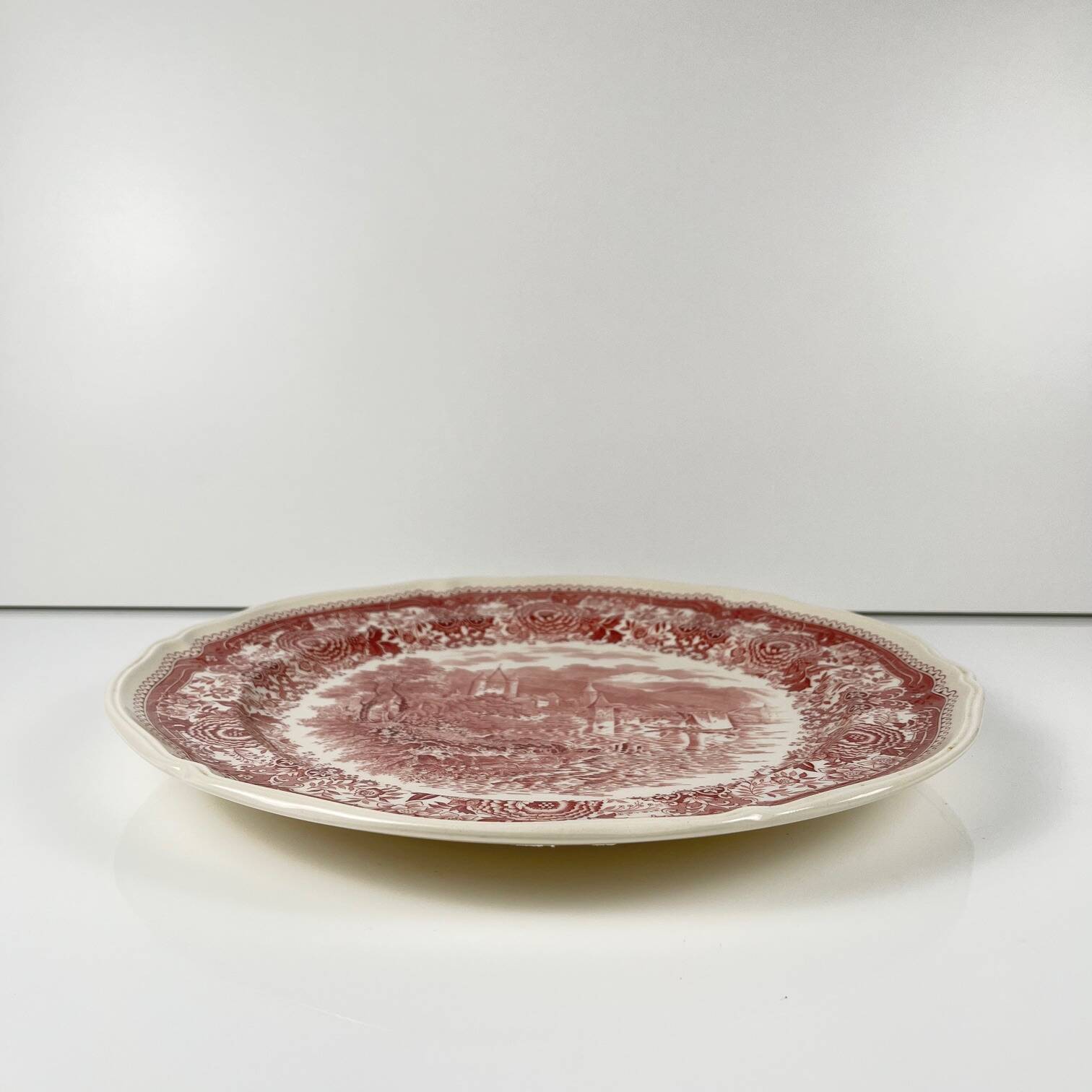 Round plate "Burgenland" red, Villeroy & Boch