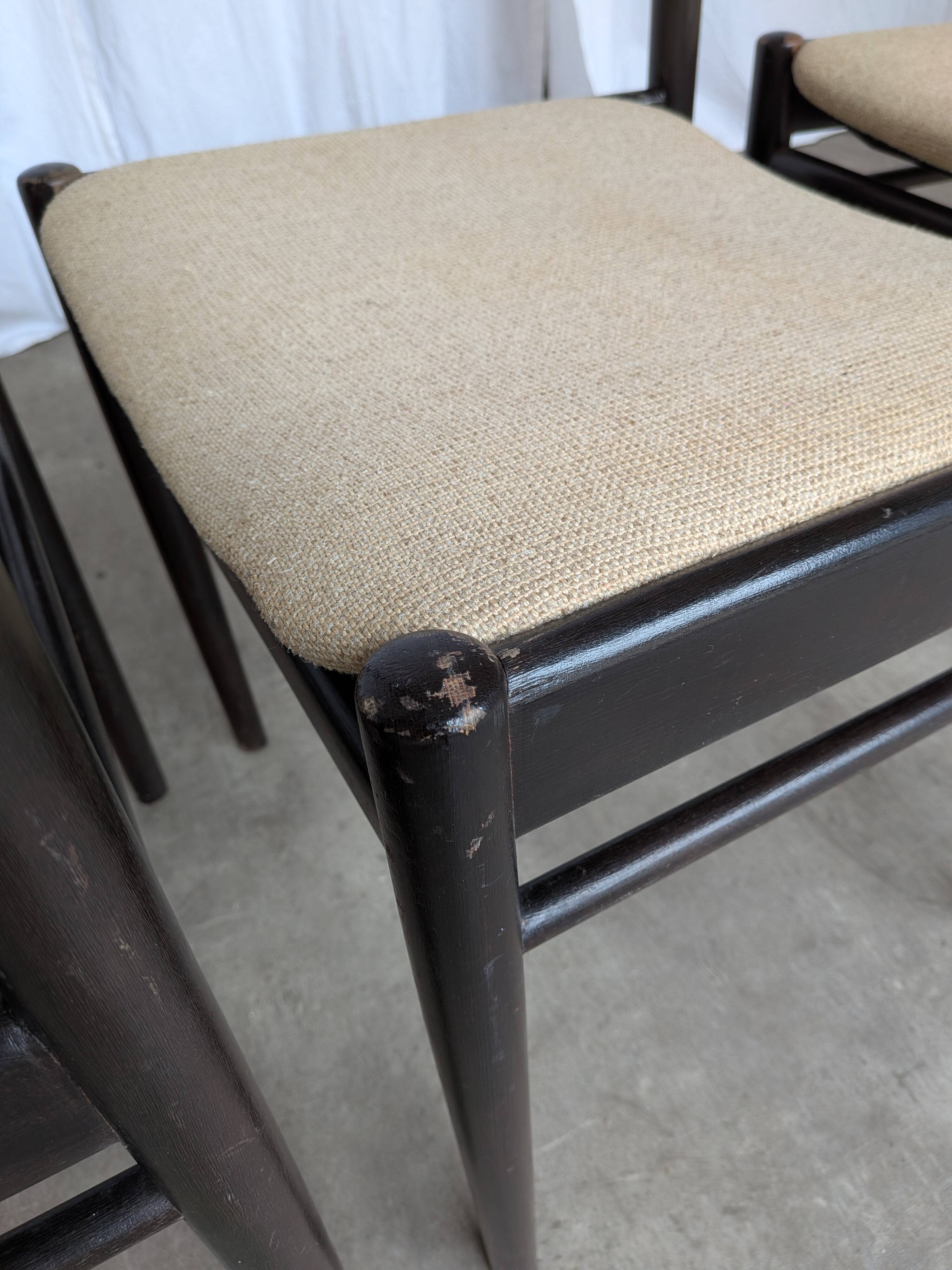 Set of 4 Stol Kamnik Dining Chair: Vintage Scandinavian Beech Wood, Yugosla