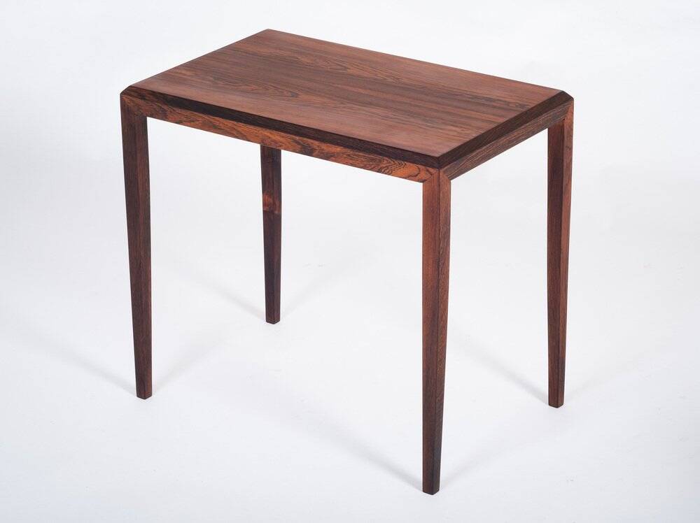 Mid-Century Nesting Tables in Rosewood by Johannes Andersen for Silkeborg, 1960, Set of 3