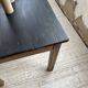 Table de ferme pin noire 250 cm