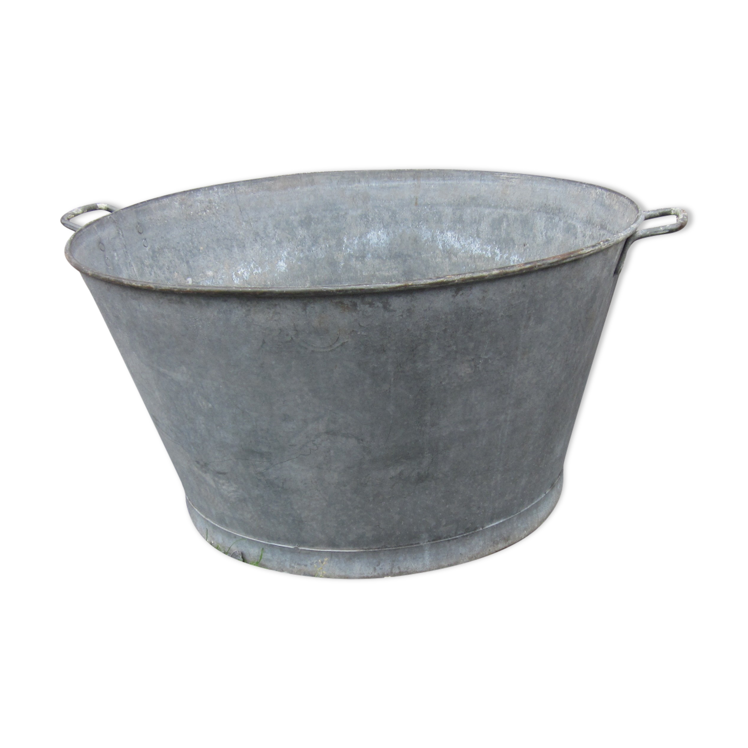 Old zinc basin