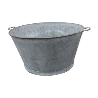 Old zinc basin