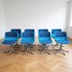 Suite de 8 chaises de bureau Modus, Tecno