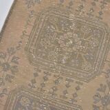 Anatolian oushak hallway runner rug