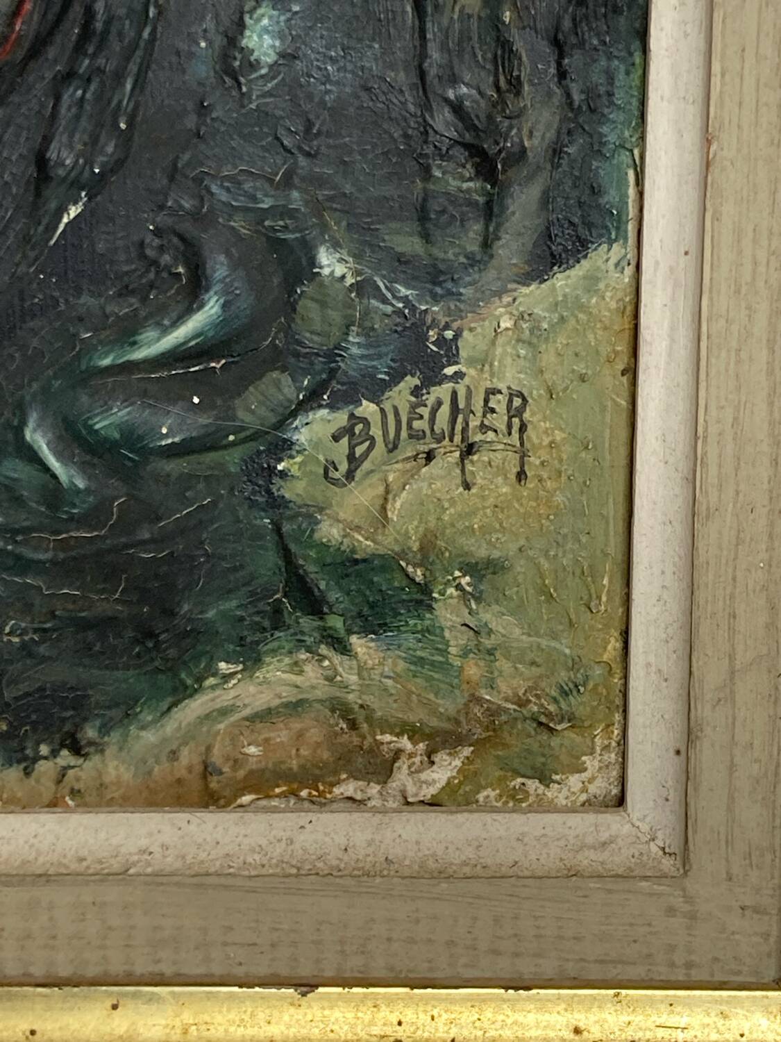 Jacques Buecher painting