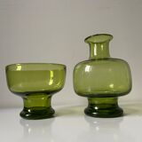 Pair of 1960’s danish glass by Per Lutken