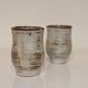 Pair of vintage Accolay ceramic vases signed