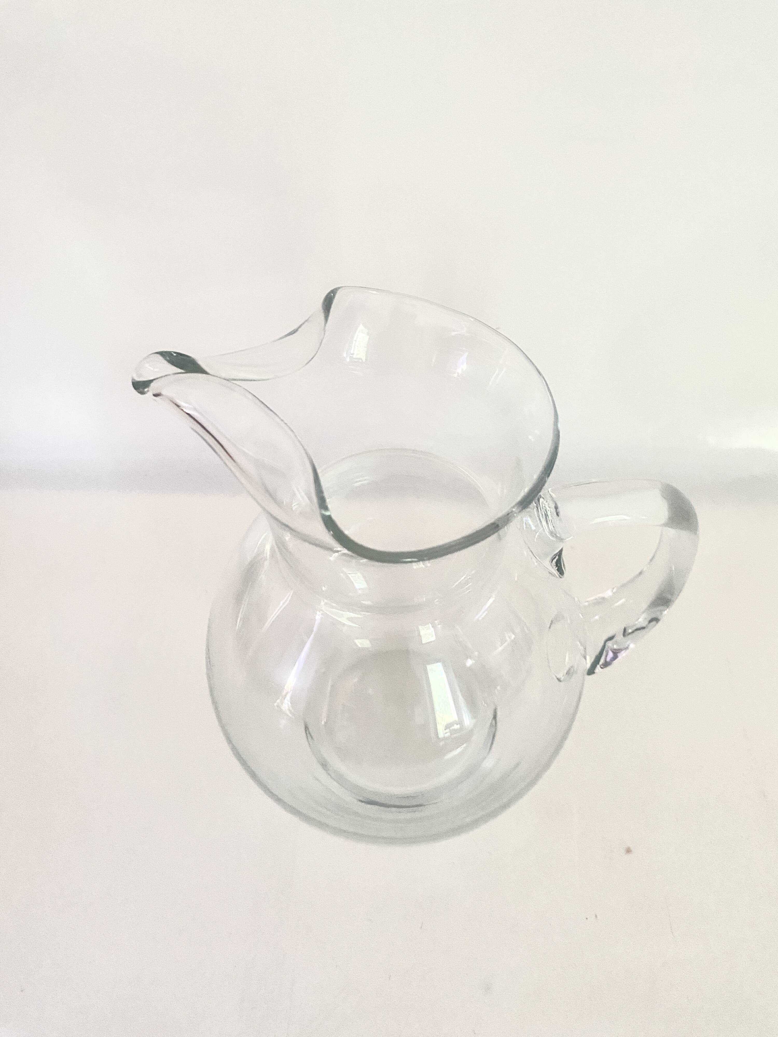 Carafe verre inspiration danoise