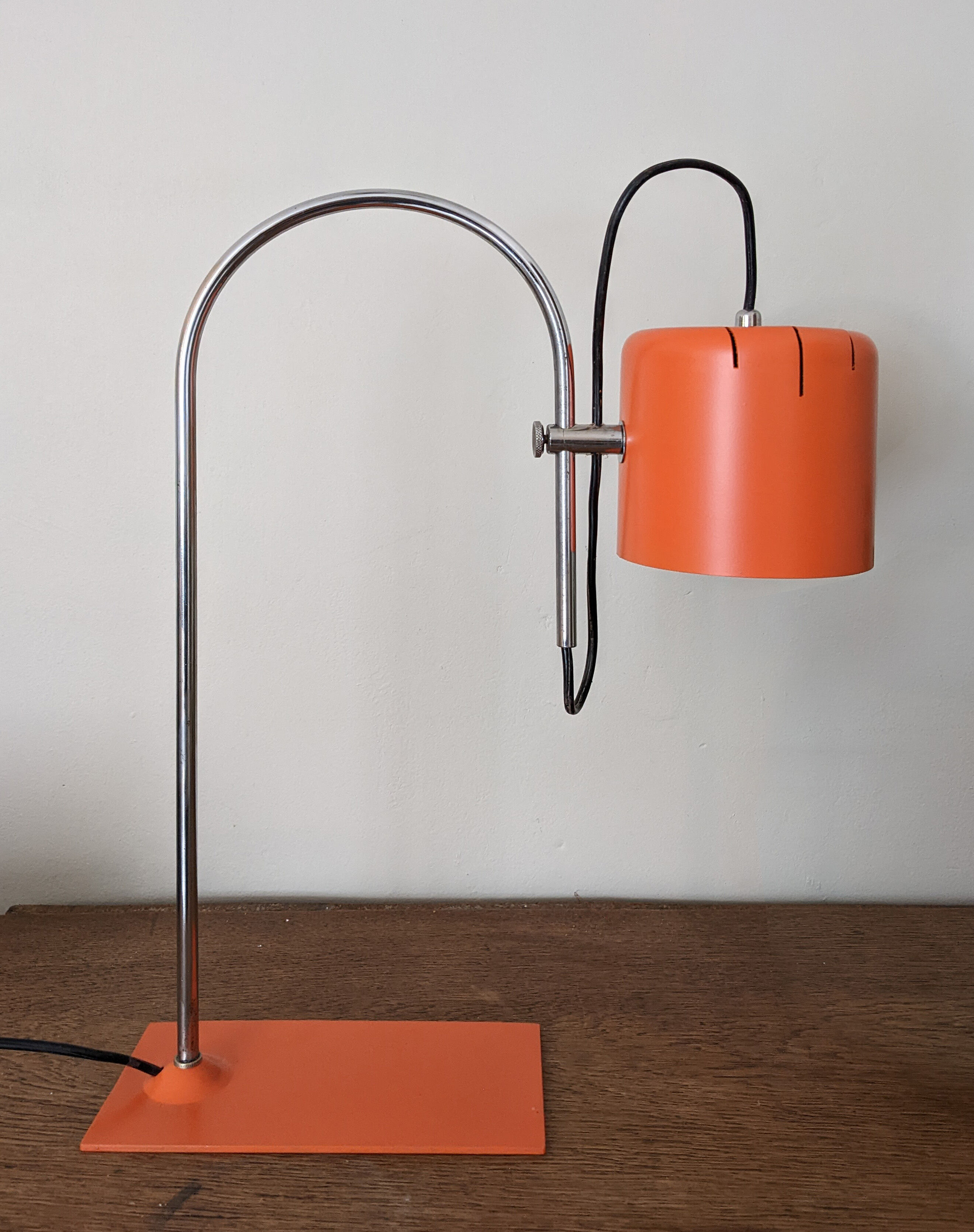 Mid century arc desk lamp