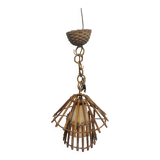 Rattan pendant light