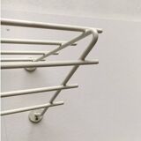 Mid-century modern minimalist metal coat rack from the 1960s.