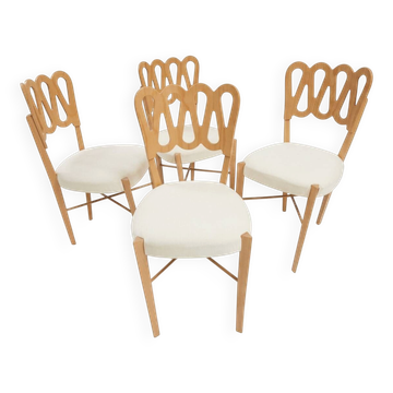 Set of 4 chairs Model 969 – Gio Ponti for Montina