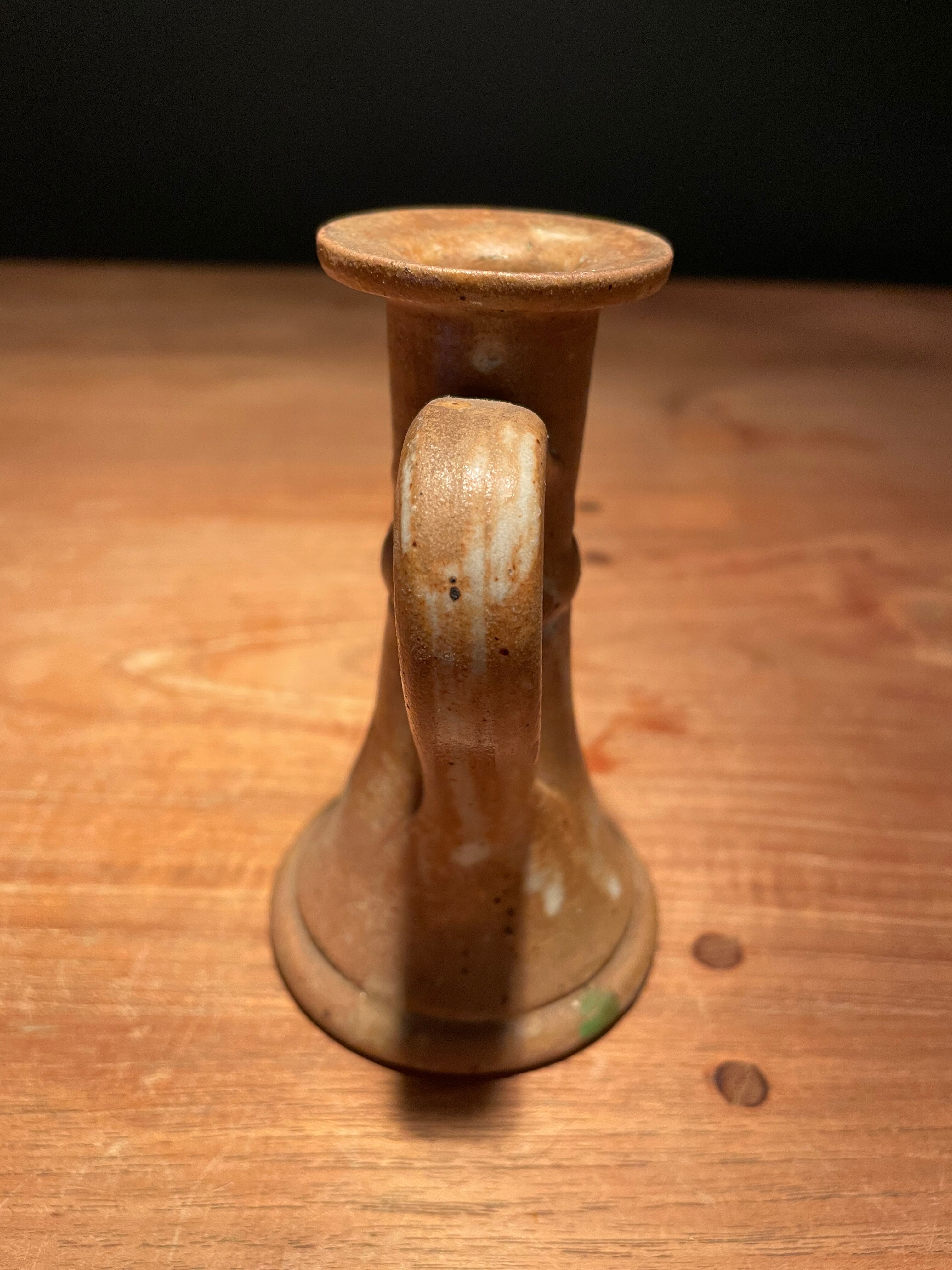 Vintage handle candle holder
