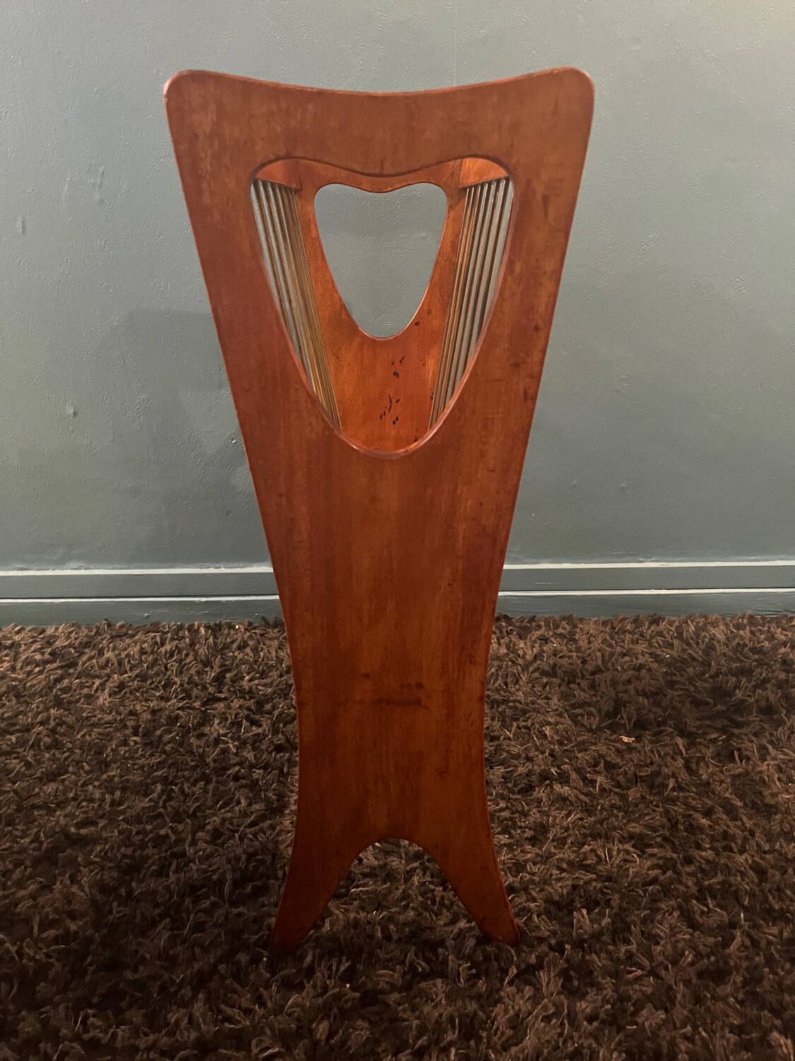 Scandinavian magazine rack from the 60s