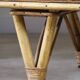 Vintage woven rattan sideboard - 1960