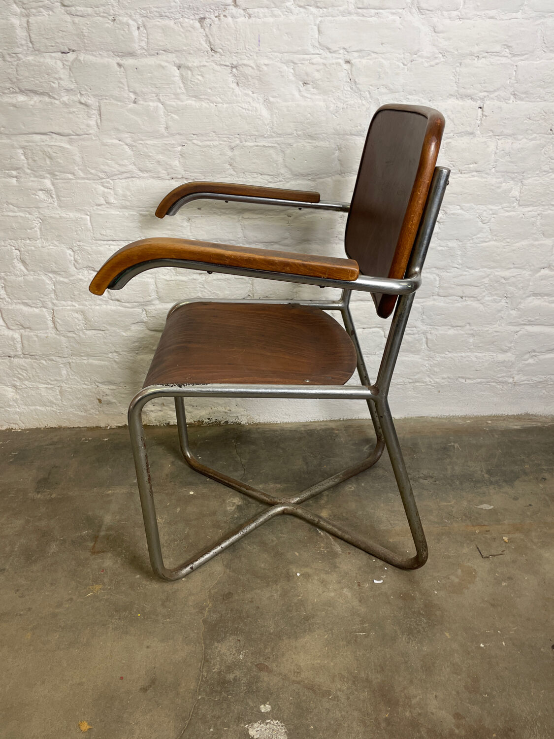 Bauhaus chair by Robert Slezak, 1930s