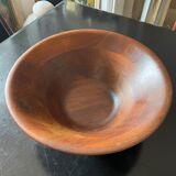 American walnut dish 60s