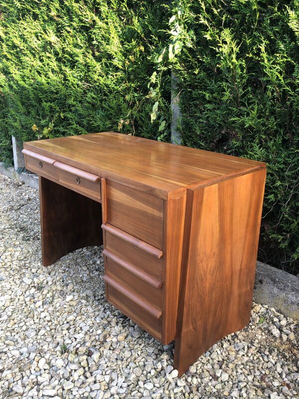 Bureau en teck moderniste