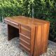 modernist teak desk