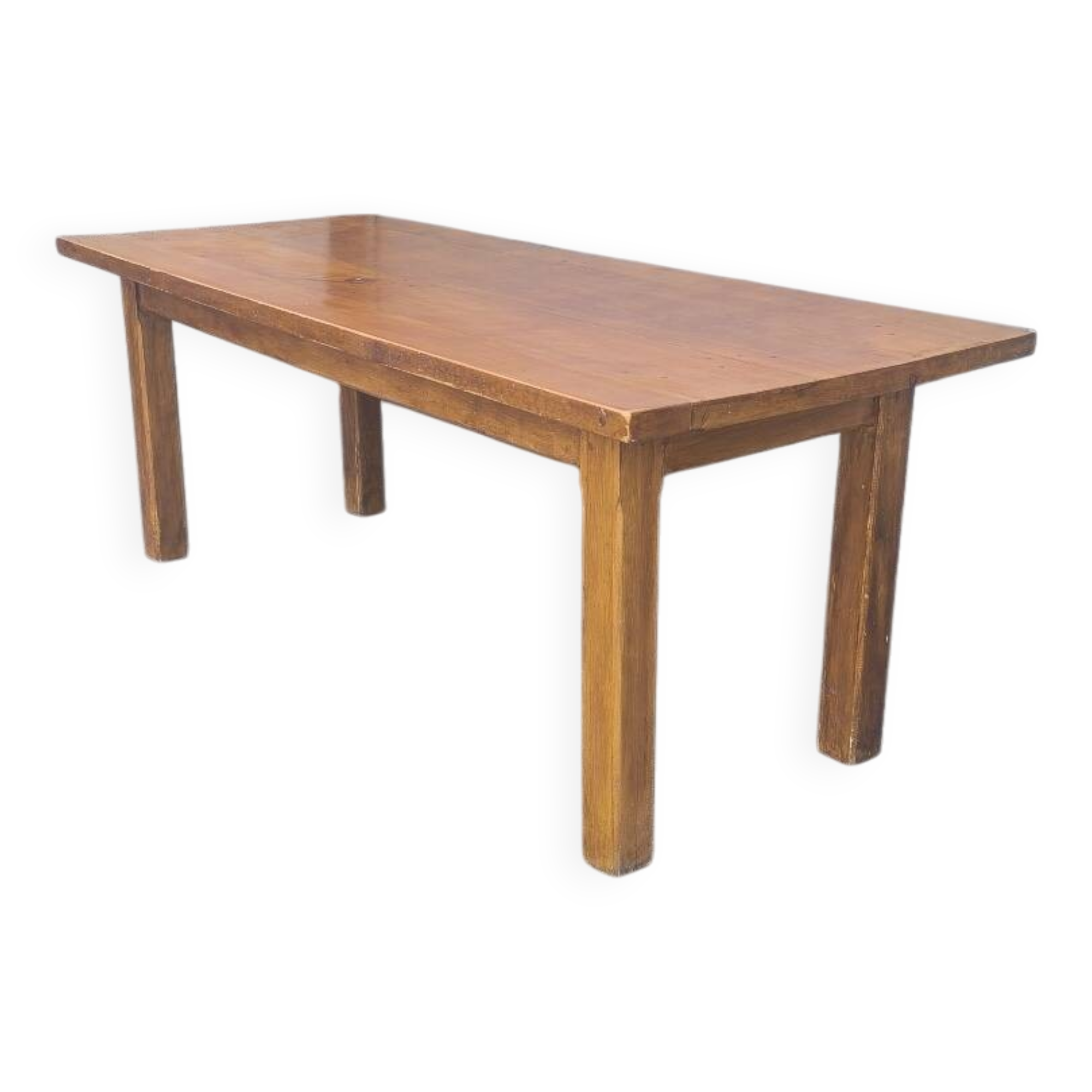 Solid elm farmhouse table 1950