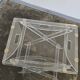 Table d’appoint en plexiglas vintage