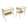 Set of 2 Scandinavian bedside tables in teak, AB Carlströms & Co Möbelfabrik.
