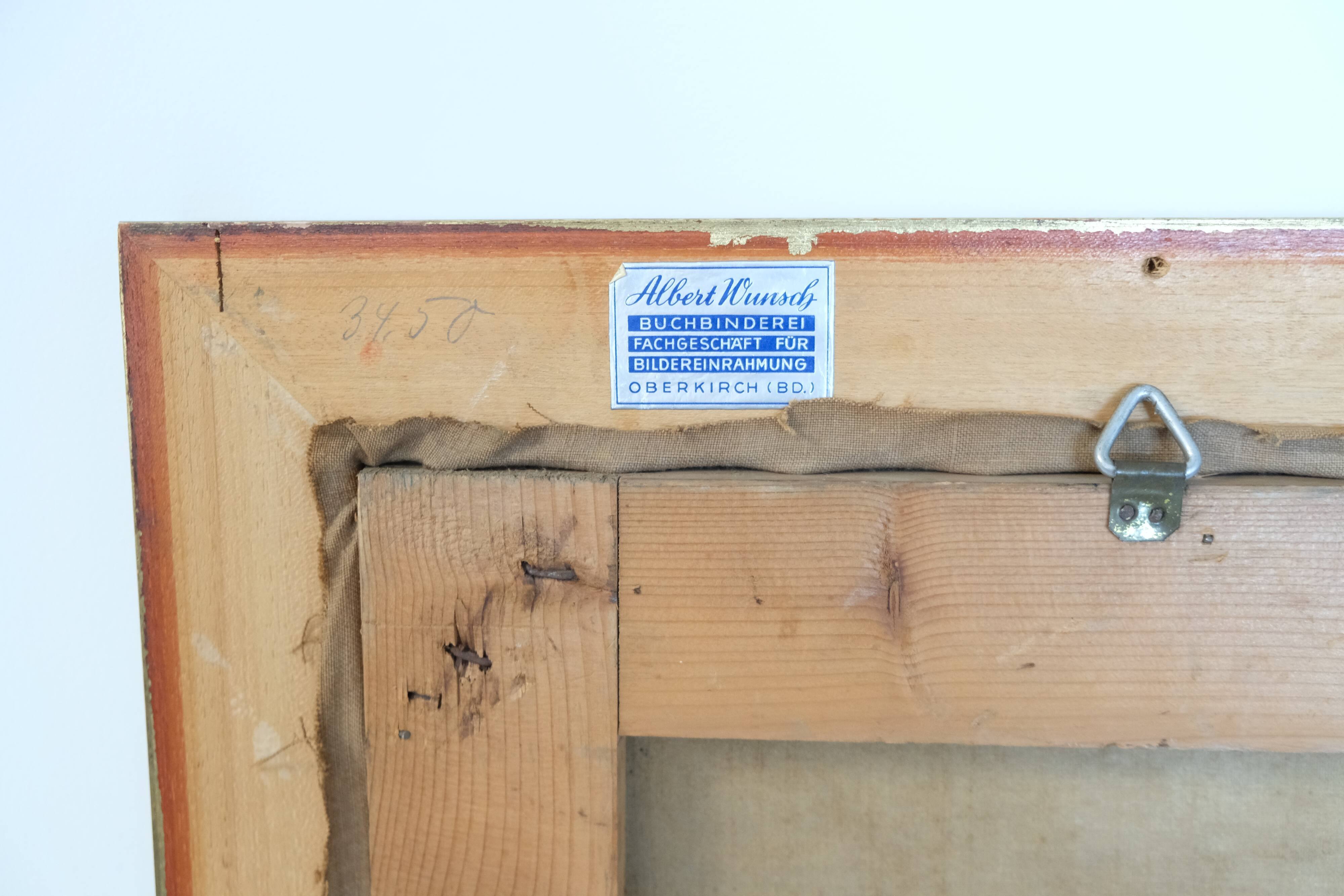 Oil on canvas Marguerite