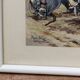 Set of 3 military drawings, watercolor and gouache by Pierre Albert Leroux