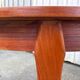 Vintage Scandinavian teak round table – 1960s