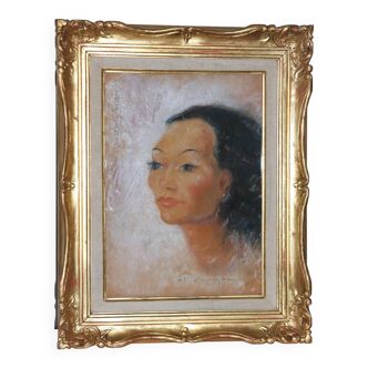 Portrait de femme asiatique