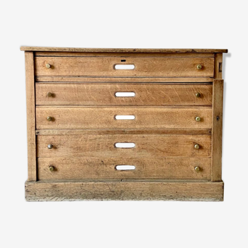 Oak professional furniture - Chest of drawers