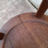 Louis Philippe oak desk chair 1900