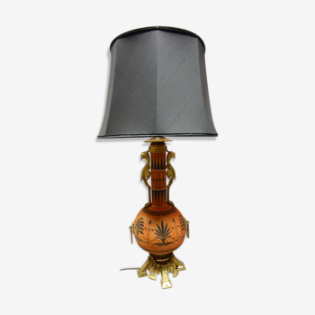 Lamp porcelain Napoleon III