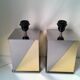 Paire de pieds  de lampes  design vintage