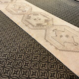 Tapis d’entrée fait à la main, beige
