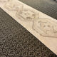 Handmade long entry Runner, beige hallway rug