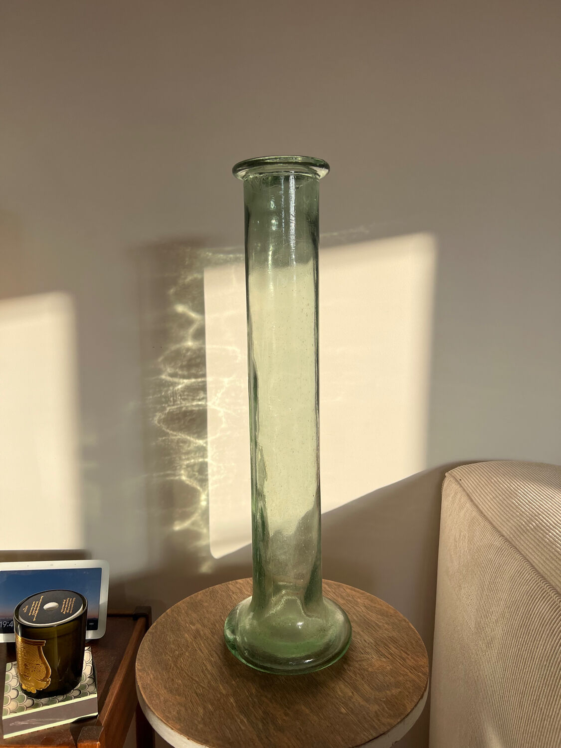 Grupexma Spanish coarse glass vase