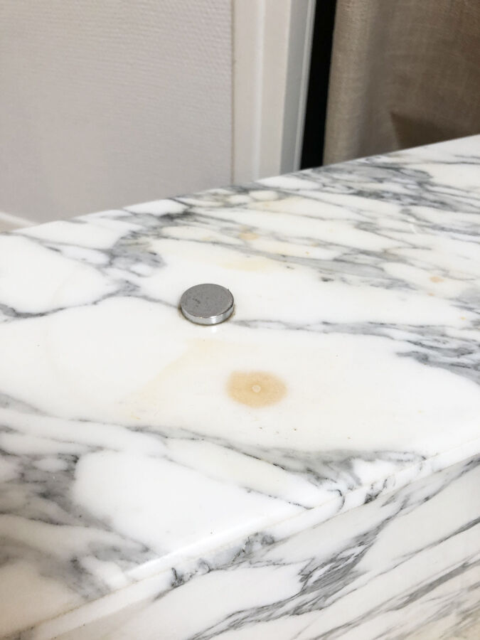 Arched floor lamp by Bertrand Balas, 1970