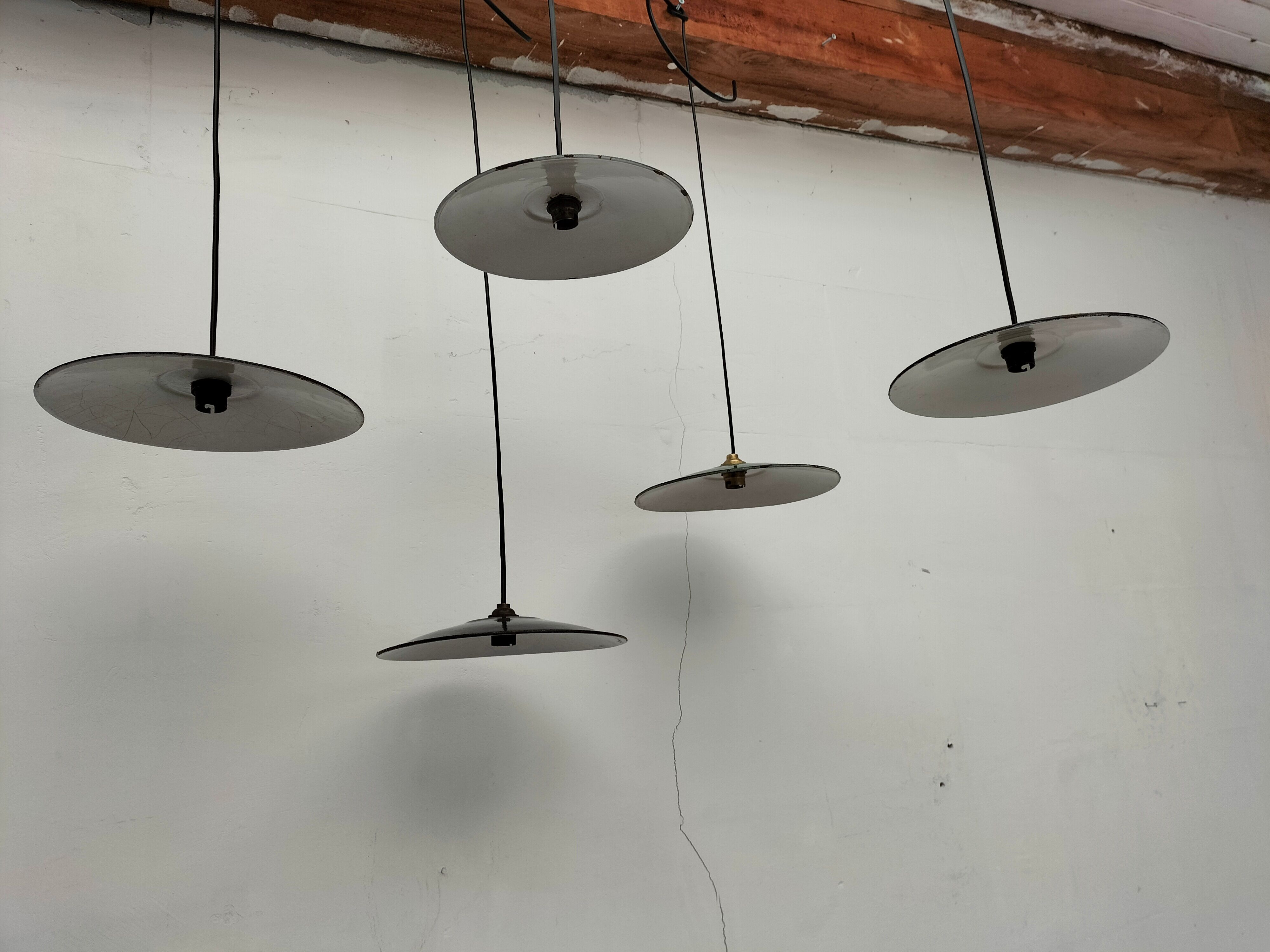 Enamelled old lamp series