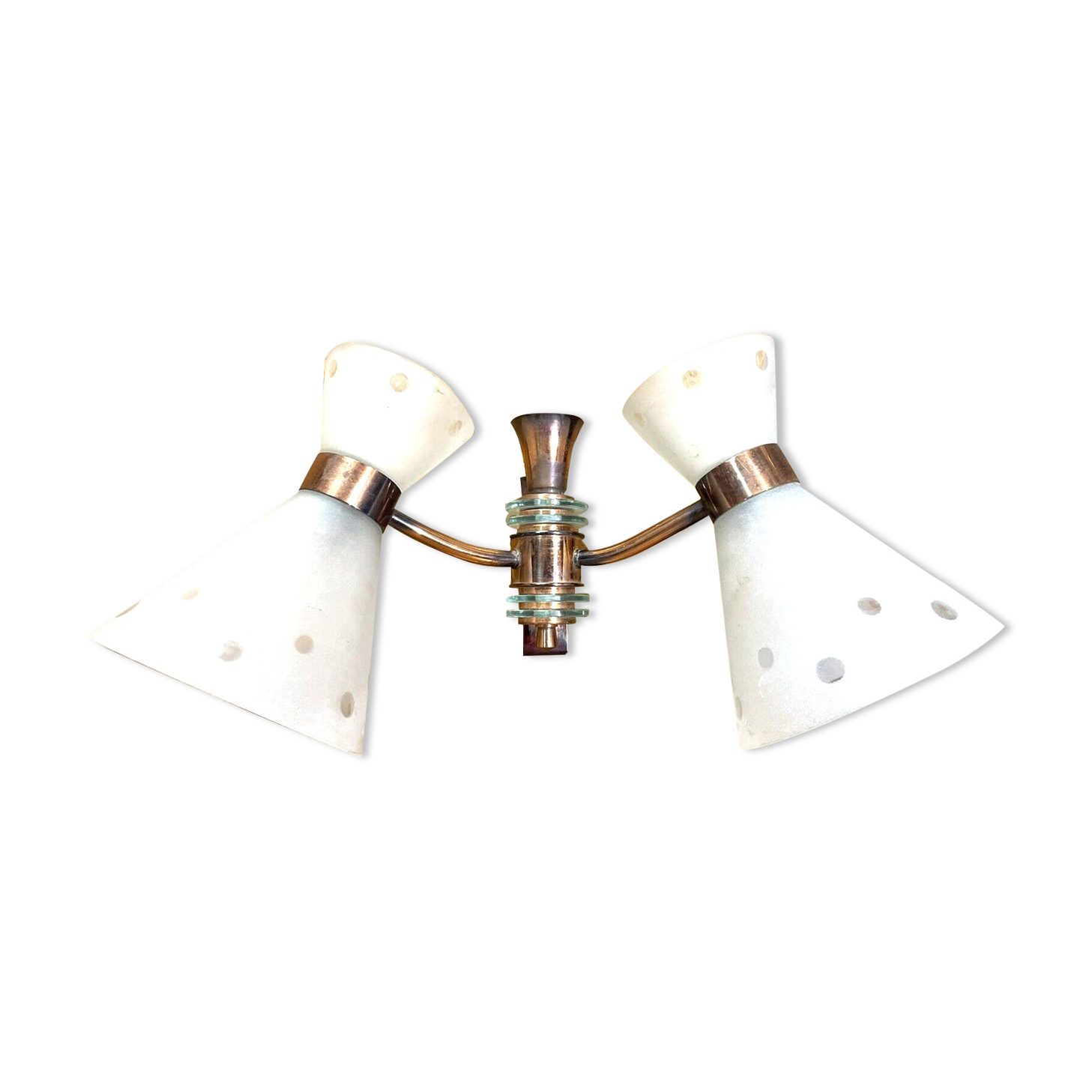 Double wall lamp