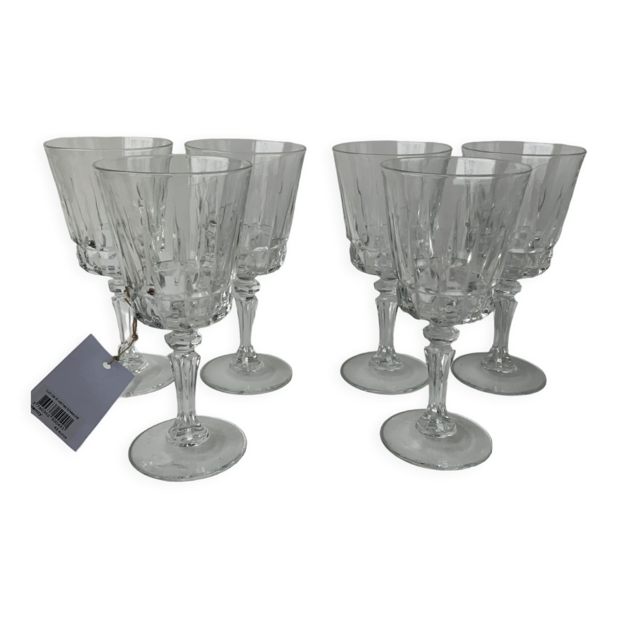 Selency x Monoprix Croisé Laroche stemmed lenses