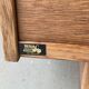 Vintage Burac desk from the 50s in renovated wood