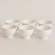 Set of six coffee cups and saucers, Karlskrona, Sweden, 1950s