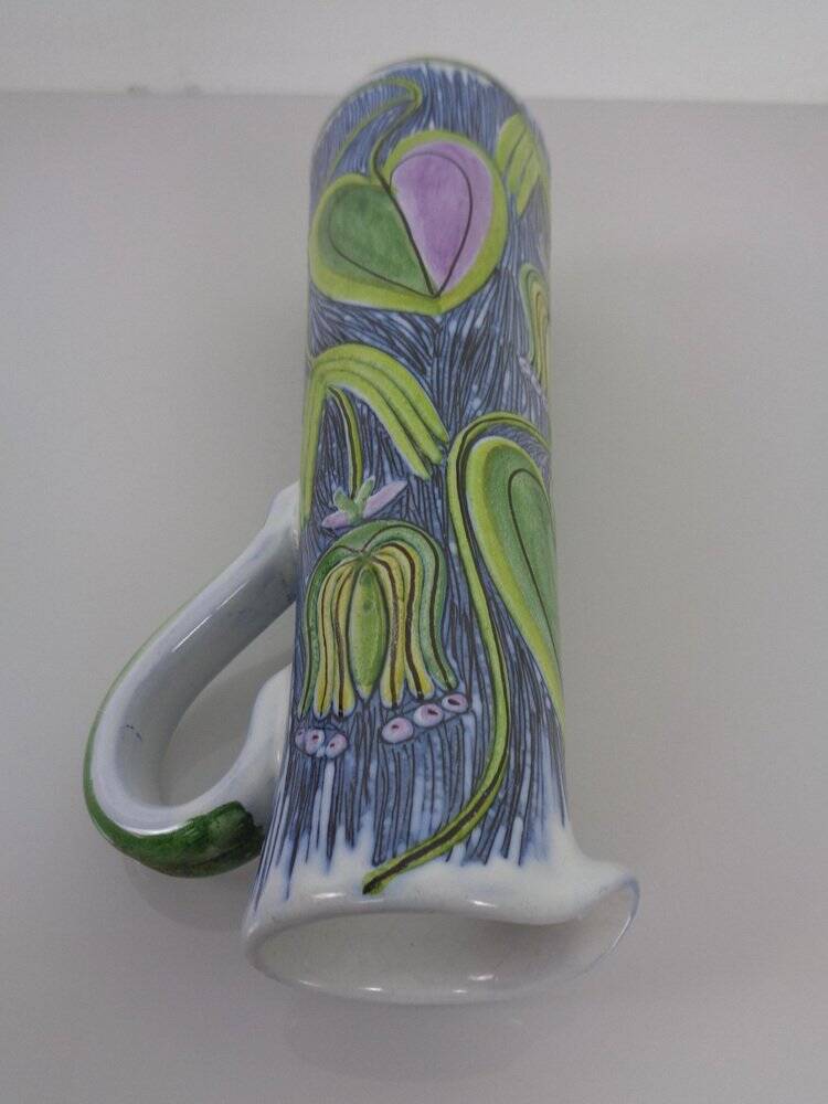 Studio ceramic jug from Laholm Keramik, Sweden, 1960s