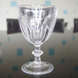Vintage crystal glasses by Arques model Rambouillet