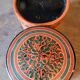 Old vintage lacquer box Asia Burma China