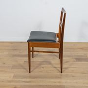 Chaises de salle à manger en teck du milieu du siècle, années 1960, ensemble de 6