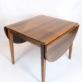 Dining table with drop leaves - Rosewood - Danish design - 1960s